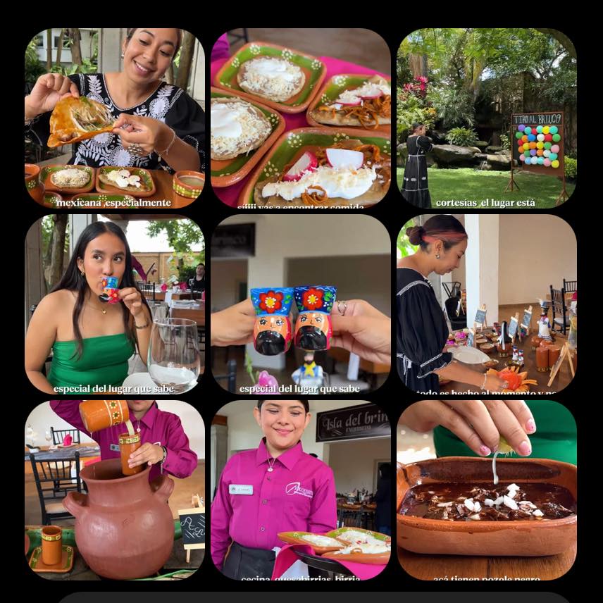 Collage de experiencias